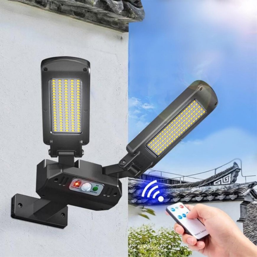 Maclean MCE447 dviguba saulės energijos sieninė lempa su judesio ir prieblandos jutikliu IP54 5W 2 x – 6