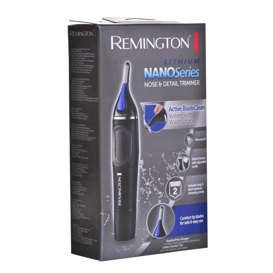 Remington NE3870 hair clipper Black, Blue – 8