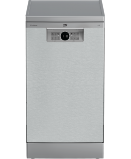 Dishwasher BEKO BDFS26040XQ + GIFT 100 pcs. Finish capsules