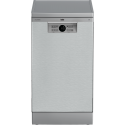 Dishwasher BEKO BDFS26040XQ + GIFT 100 pcs. Finish capsules