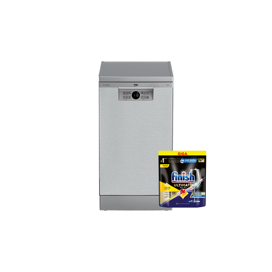 Indaplovė BEKO BDFS26040XQ +DOVANA 100 vnt. Finish kapsulių – 7