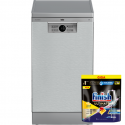 Indaplovė BEKO BDFS26040XQ +DOVANA 100 vnt. Finish kapsulių