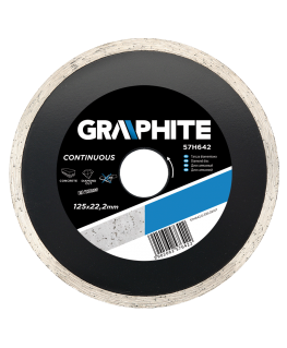 Graphite Graphite diamond disc 230x22.2 mm, solid - 57H646