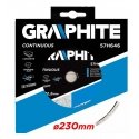 Graphite Graphite diamond disc 230x22.2 mm, solid - 57H646 Graphite Graphite diamond disc 230x22.2 mm, solid - 57H646
