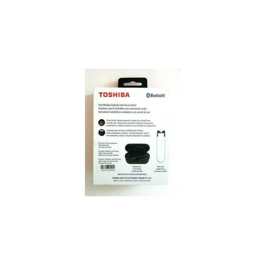 Headphones Toshiba AirPro RZE-BT1000E black – 6