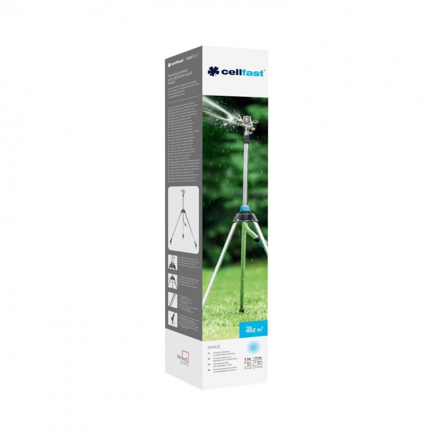 Impulsinis purkštuvas ant Cellfast Range trikojo reguliavimo – 4