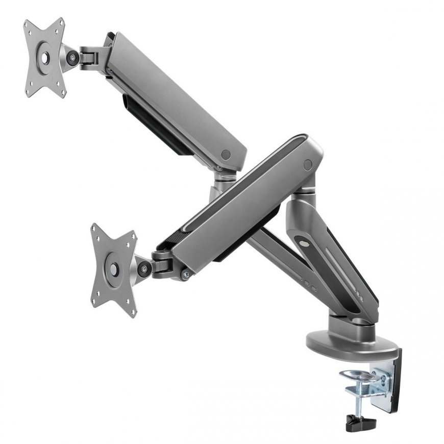 div class"int_ce_html"Holder for two NanoRS gaming monitors, RGB LED lighting, 17-32", max. 9kg, VES – 10