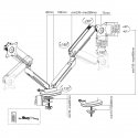 div class"int_ce_html"Holder for two NanoRS gaming monitors, RGB LED lighting, 17-32", max. 9kg, VES div class"int_ce_html"Holder for two NanoRS gaming monitors, RGB LED lighting, 17-32", max. 9kg, VES