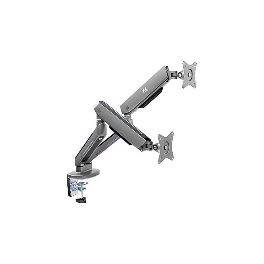div class"int_ce_html"Holder for two NanoRS gaming monitors, RGB LED lighting, 17-32", max. 9kg, VES – 12
