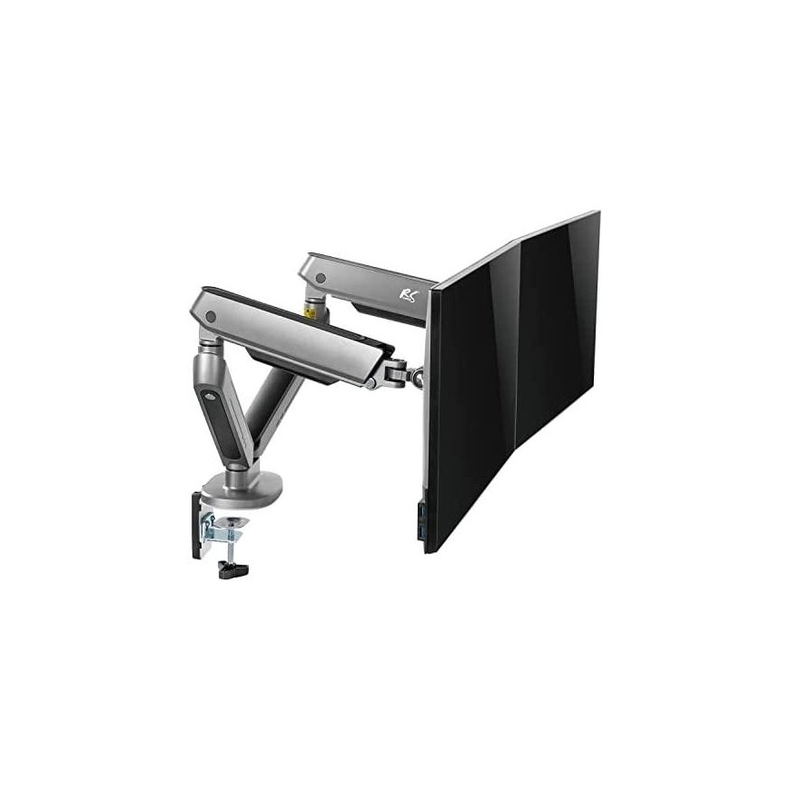 div class"int_ce_html"Holder for two NanoRS gaming monitors, RGB LED lighting, 17-32", max. 9kg, VES – 14