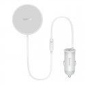 Baseus CW01 Magnetic Car Phone Holder to Ventilation Grid with car charger USB-C, 15W + 25W (White) Baseus CW01 Magnetic Car Phone Holder to Ventilation Grid with car charger USB-C, 15W + 25W (White)