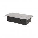 Orno Furniture socket, recessed into the tabletop with a thick edge, 2x2P + Z, 3 USB ports, silver Orno Furniture socket, recessed into the tabletop with a thick edge, 2x2P + Z, 3 USB ports, silver