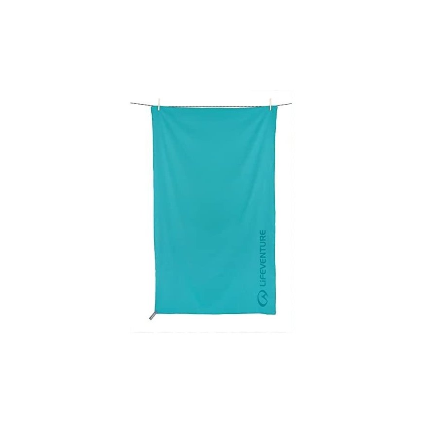Kelioninis rankšluostis Lifeventure Soft Fibre Recycled Teal L - L – 4
