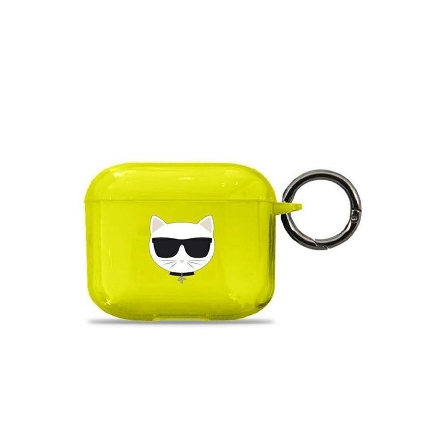 Karl Lagerfeld Protective case KLA3UCHFY Choupette AirPods 3 yellow – 2