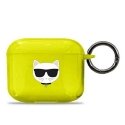 Karl Lagerfeld Protective case KLA3UCHFY Choupette AirPods 3 yellow