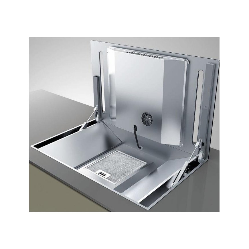 Hood Built-in induction hob with hood (2 in 1) Baraldi Diamond Flexi 83x51cm 700m3/h – 2
