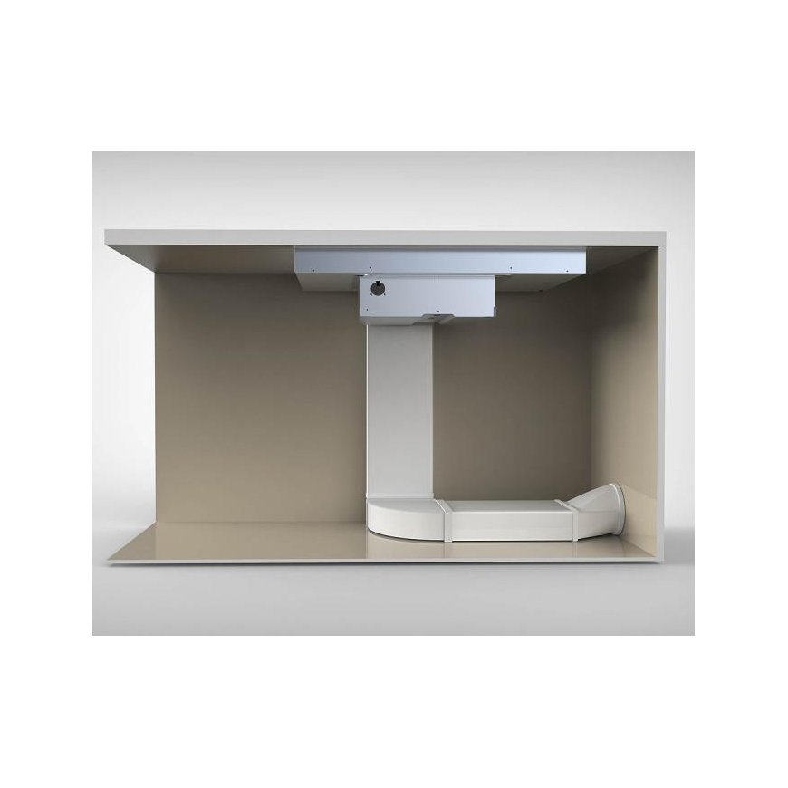 Hood Built-in induction hob with hood (2 in 1) Baraldi Diamond Flexi 83x51cm 700m3/h – 5