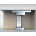 Hood Built-in induction hob with hood (2 in 1) Baraldi Diamond Flexi 83x51cm 700m3/h Hood Built-in induction hob with hood (2 in 1) Baraldi Diamond Flexi 83x51cm 700m3/h