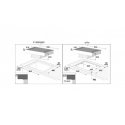 Hood Built-in induction hob with hood (2 in 1) Baraldi Diamond Flexi 83x51cm 700m3/h Hood Built-in induction hob with hood (2 in 1) Baraldi Diamond Flexi 83x51cm 700m3/h