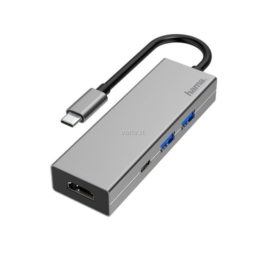 MULTIPORT HAMA USB-C 2xUSB-A 3.2, 1xTYP-C, 1xHDMI – 2