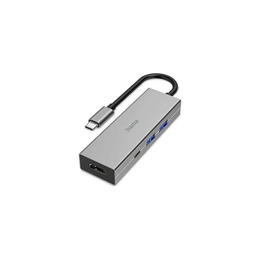 MULTIPORT HAMA USB-C 2xUSB-A 3.2, 1xTYP-C, 1xHDMI – 3