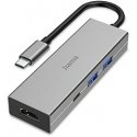 MULTIPORT HAMA USB-C 2xUSB-A 3.2, 1xTYP-C, 1xHDMI MULTIPORT HAMA USB-C 2xUSB-A 3.2, 1xTYP-C, 1xHDMI