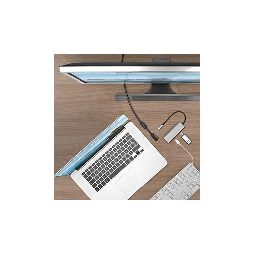 MULTIPORT HAMA USB-C 2xUSB-A 3.2, 1xTYP-C, 1xHDMI – 7