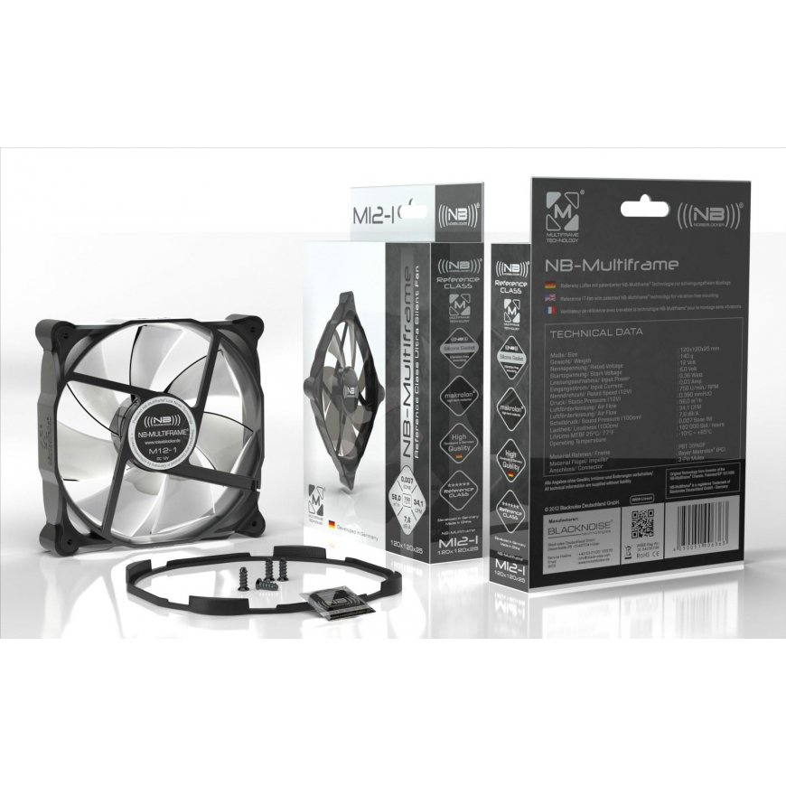 Wentylator Noiseblocker multiframe MF12-P PWM (ITR-M12-P) – 2