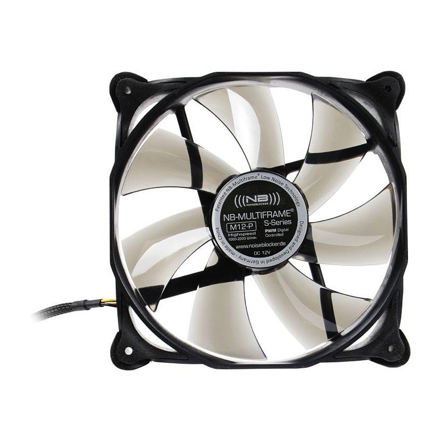 Wentylator Noiseblocker daugiakadrė MF12-P PWM (ITR-M12-P) – 4