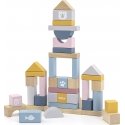 L2 Set of wooden blocks in a bucket - 60 items L2 Set of wooden blocks in a bucket - 60 items