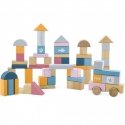 L2 Set of wooden blocks in a bucket - 60 items L2 Set of wooden blocks in a bucket - 60 items