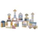 L2 Set of wooden blocks in a bucket - 60 items L2 Set of wooden blocks in a bucket - 60 items