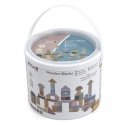 L2 Set of wooden blocks in a bucket - 60 items L2 Set of wooden blocks in a bucket - 60 items