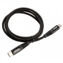 Kabelis USB Akasa USB-C - USB-C 1 m Juodas (AK-CBUB54-10BK) Kabelis USB Akasa USB-C - USB-C 1 m Juodas (AK-CBUB54-10BK)