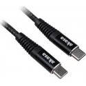 Kabelis USB Akasa USB-C - USB-C 1 m Juodas (AK-CBUB54-10BK) Kabelis USB Akasa USB-C - USB-C 1 m Juodas (AK-CBUB54-10BK)