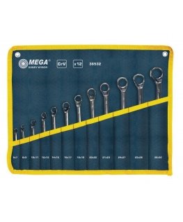 Mega Ring spanner set 6-32mm 12 pcs. (36532)
