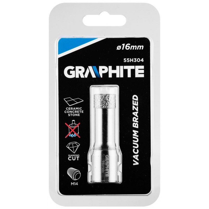 Graphite Grafitas DEIMANTINĖ SKULĖ 16 MM X M14 55H304 GRAFITAS – 4