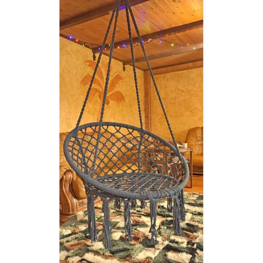 Saska Garden Supamasis krėslas Royokamp Stork's Nest Swing, 80x60cm – 11