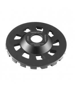 GRAPHITE Diamond grinding disc 115 x 22.2 x 5 mm, segment C