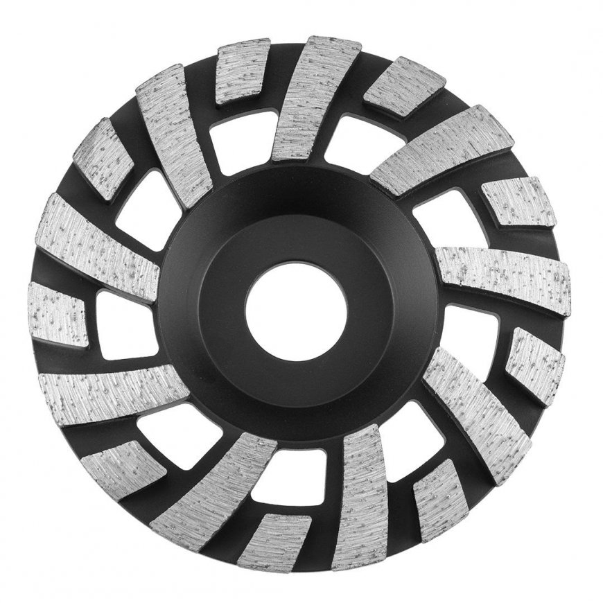 GRAPHITE Deimantinis šlifavimo diskas 115 x 22,2 x 5 mm, segmentas C – 4