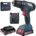 BOSCH ATSUKTUKAS 18V‐54 / 21Nm 2x2,0Ah lagaminas GSR 180-LI
