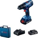 BOSCH ATSUKTUKAS 18V‐54 / 21Nm 2x2,0Ah lagaminas GSR 180-LI
