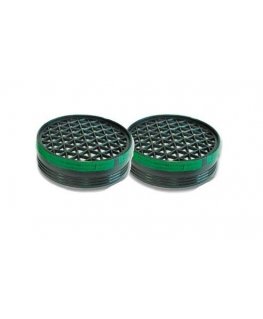 46055 Uno New filters for Euromask A1 half masks, 2 pcs