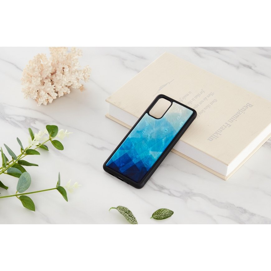 iKins case for Samsung Galaxy S20+ blue lacquer black – 3