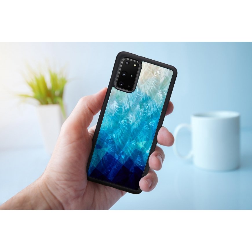 iKins case for Samsung Galaxy S20+ blue lacquer black – 4