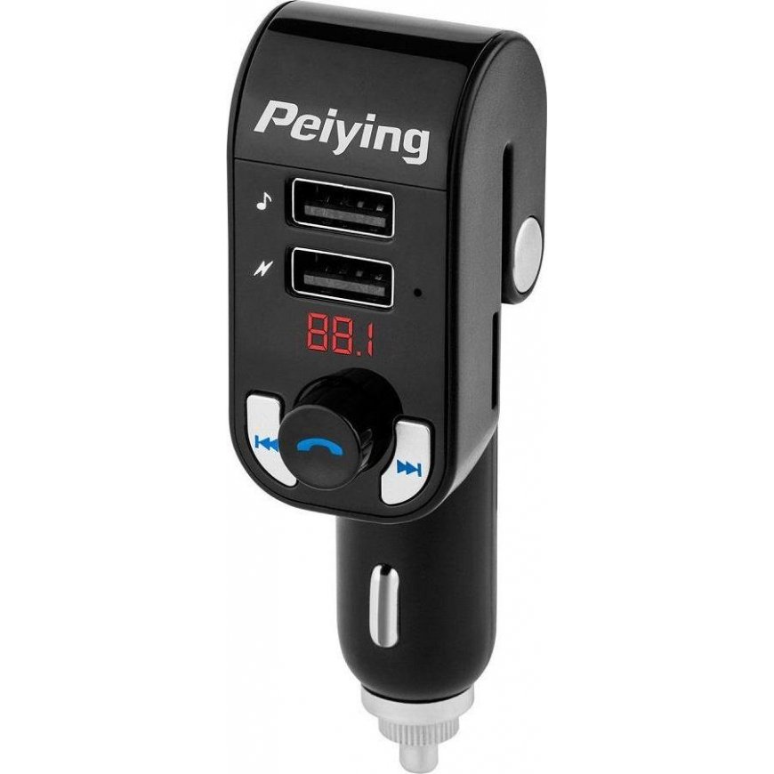 Peiying Car FM Modulator with Bluetooth