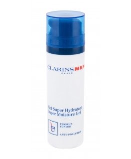 Clarins Men Super Drėkinamasis Gel Facial Gel Vyrams 50 ml