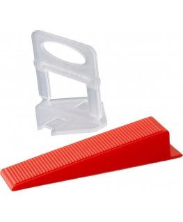 Pro-Line CLIP 2MM 300PCS / WEDGE 100PCS SYST. POS. TILES. PROLINE 61352 PROLINE