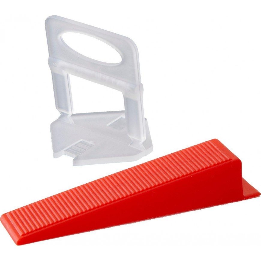 Pro-Line CLIP 2MM 300PCS / WEDGE 100PCS SYST. POS. PLYTELĖS. PROLINE 61352 PROLINE