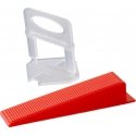 Pro-Line CLIP 2MM 300PCS / WEDGE 100PCS SYST. POS. PLYTELĖS. PROLINE 61352 PROLINE Pro-Line CLIP 2MM 300PCS / WEDGE 100PCS SYST. POS. PLYTELĖS. PROLINE 61352 PROLINE